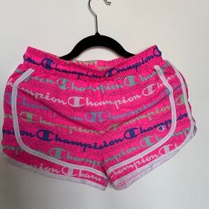 Champion Women's Vibrant Pink Athletic Shorts